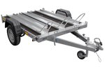 Motorradanhänger 220x155 UNITRAILER MOTO 3 Feder