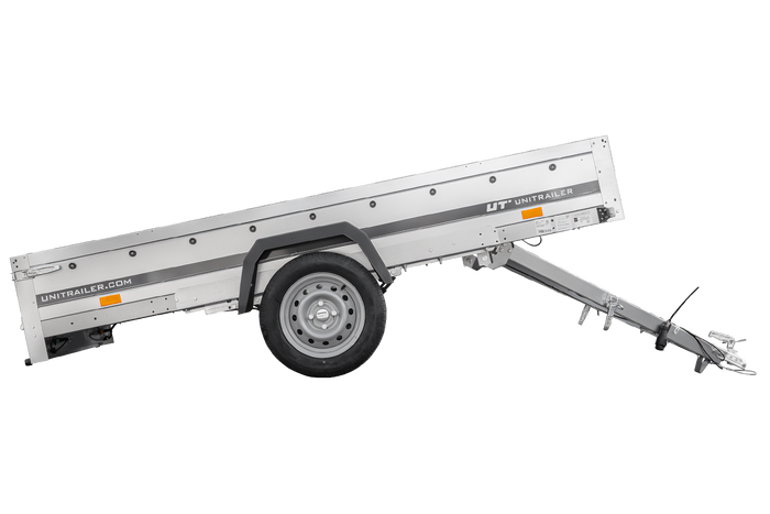 PKW-Anhänger auf Federn 264x125 UNITRAILER GARDEN 264/R KIPP