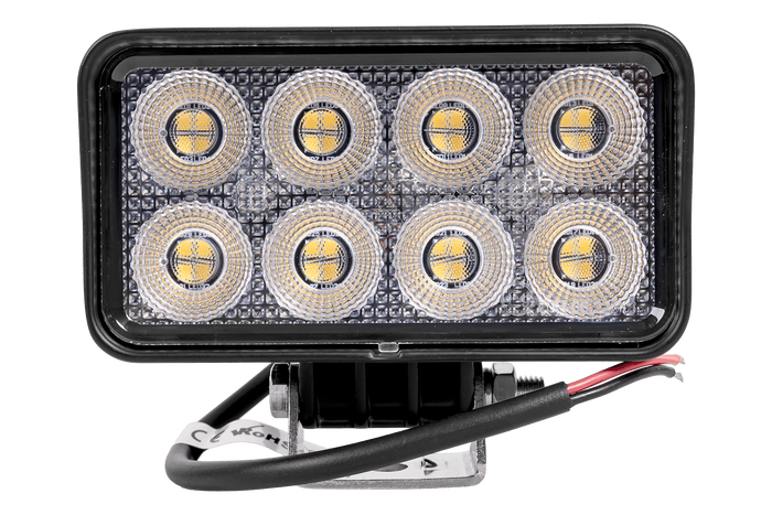 LED-Arbeitsscheinwerfer-Reflektor TT TECHNOLOGY SCHWARZ TT.13306 32xLED 2560lm rechteckig