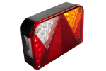 Rückleuchten-set: DOBPLAST DPT35 LED-Rückleuchten + FRISTOM FT-009 LED-Seitenmarkierungsleuchten + MANTES 4,5 m 7-poliger Kabelbaum