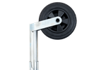WINTERHOFF ST48-200V Stützrad 150 kg 48 mm 505–725 mm