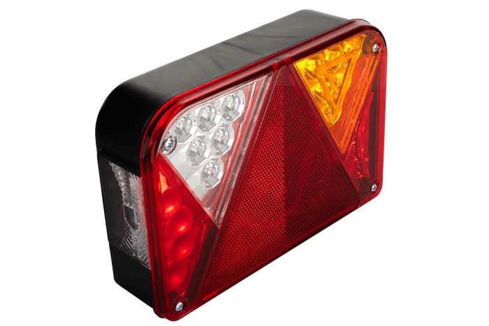 DOBPLAST DPT35 LED-Rückleuchten + MANTES 7m 7-PIN-Kabelbaum