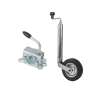 Stützrad mit Gusseisenklemme KNOTT TK48+LBG48 150 kg 48 mm 480–700 mm
