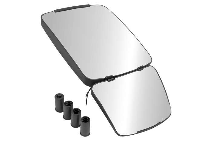 Beheizbarer Panoramaspiegel PLASTEX LP0435MPE Universal 435x223mm