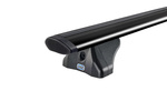 Dachgepäckträgerstangen und Füße CRUZ Airo FIX Dark 108 - (2x) 925-711