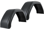 Satz aus zwei Kotflügeln für einen 15-16"-Anhänger DE HAAN HMK 2480, Radkästen 800/240 mm