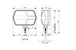 ASPÖCK LuxLED II LED-Scheinwerfer, 7 Funktionen, 6-polig, DEUTSCH DT06-6S, links + rechts