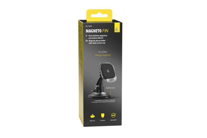 Magneto Fin Magnetischer Handyhalter mit Saugnapf